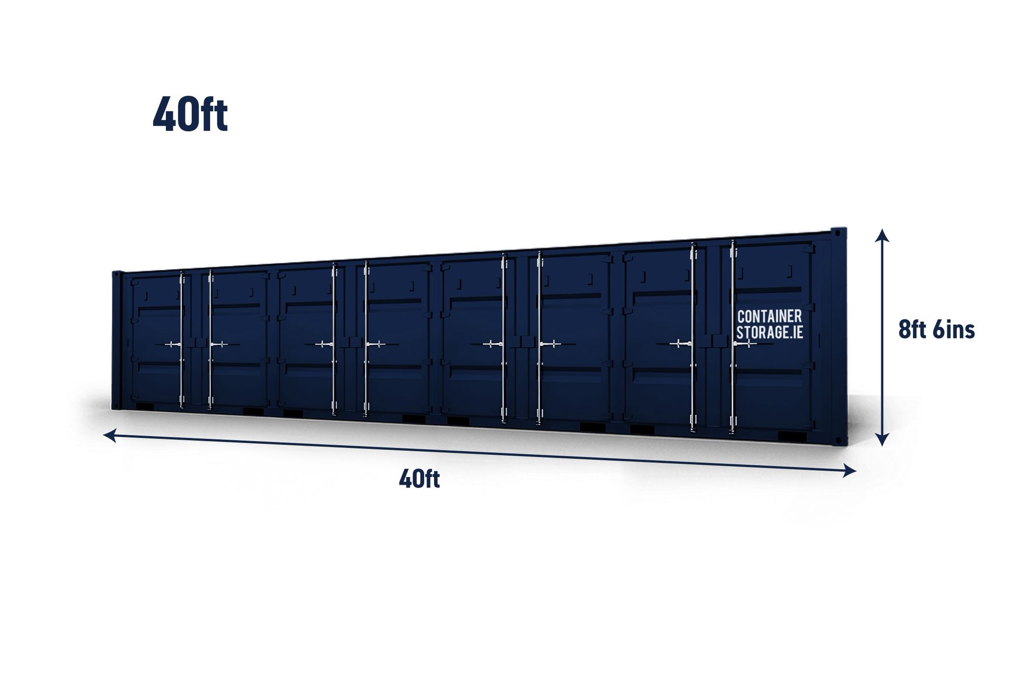 40ft Container with Side Doors