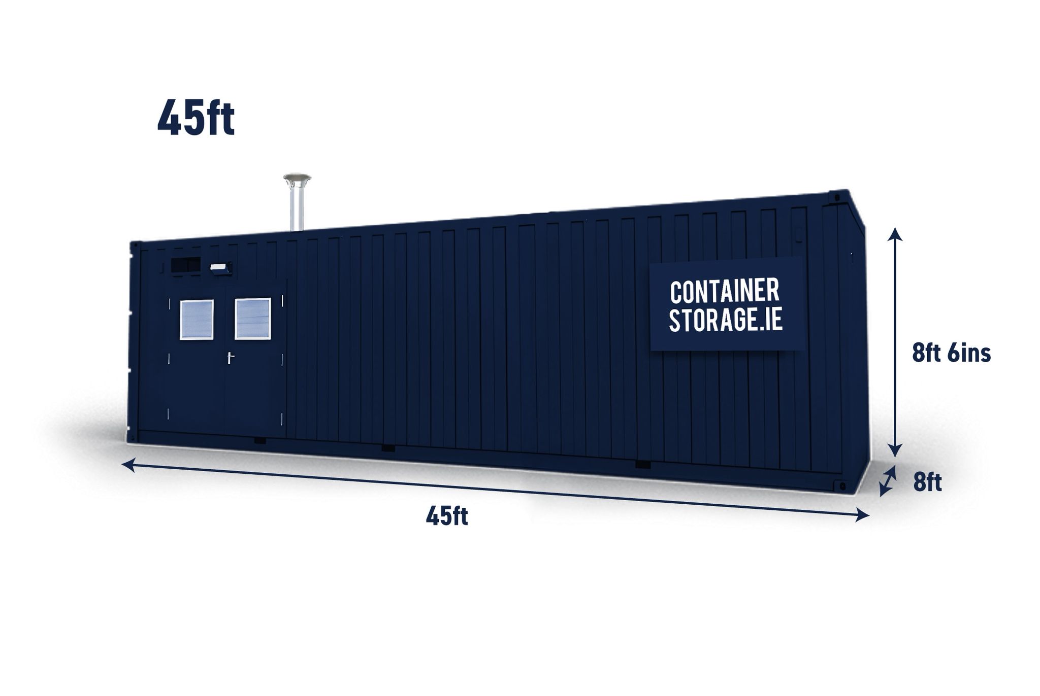 45ft Acoustic Container