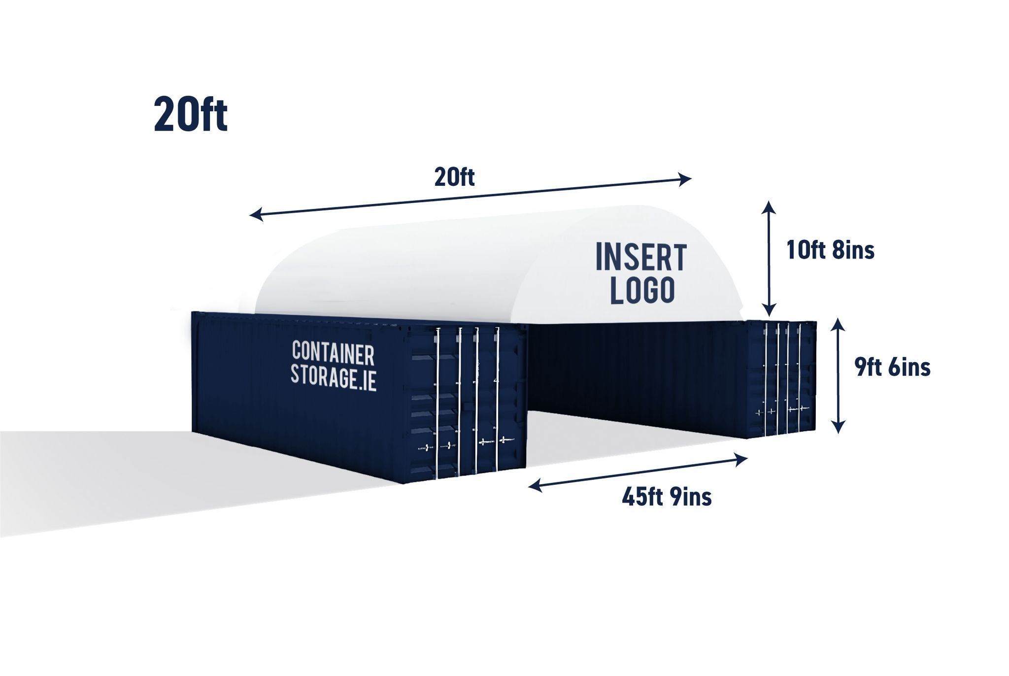 20ft container canopy